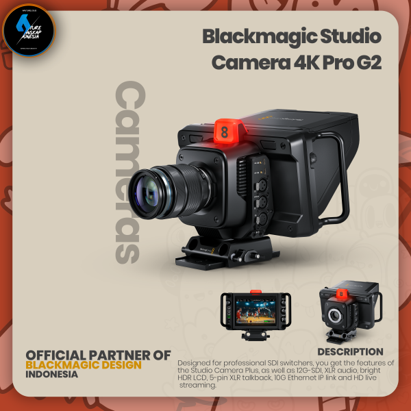 Blackmagic Studio Camera 4K Pro G2